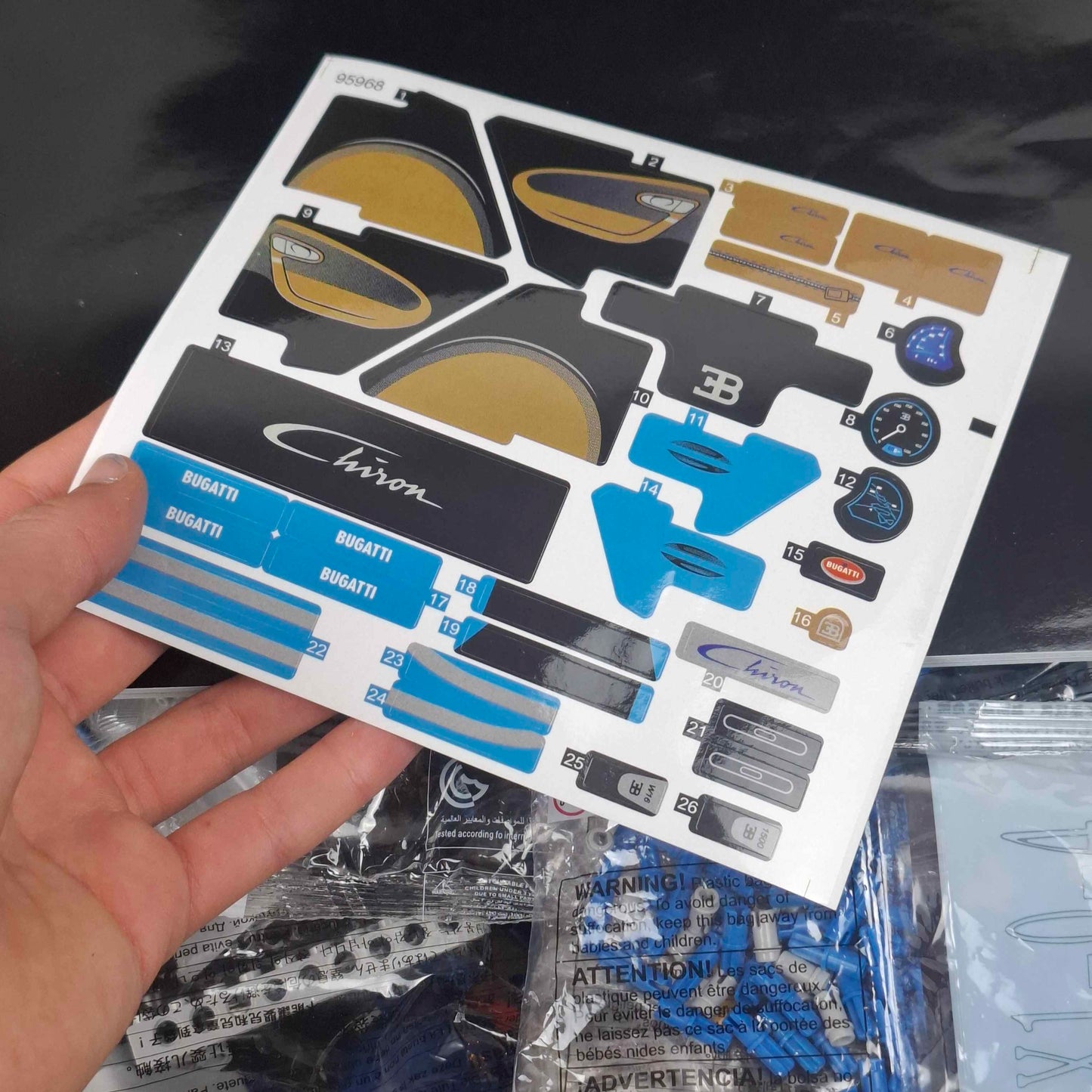 Klocki Bugatti Chiron